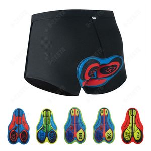 Radfahren Shorts Männer Stoßfest 9D Gel Pad Enge Bike Briefs Schwarz Unterwäsche Bequeme Fahrrad Unterhose Kissen 230717