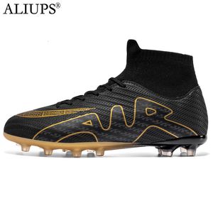 Soccer 850 Aliups Professional Dressing Unisex Long Spikes TF Stivali per caviglia Scheme di erba da esterno Scarpe da calcio UE Taglia 30-45 230717 905