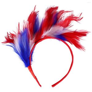 Fascynatorzy opaski z bandanas fascynator fascynator Halloween Feather HEATHIECE 1920. Party Hair Wedding Hats