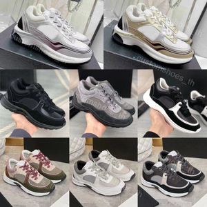 Tasarımcı Sneakers Erkek Ayakkabı Kadın Eğitmenleri Calfskin Yansıtıcı Sneaker Vintage Platform Eğitmeni Chunky Deri Ayakkabı Süet Dantel Yukarı Kutu