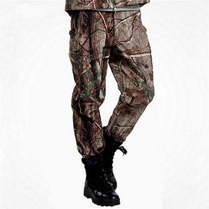 Europa US Military Tactical Cargo Camo Pants Men Lurker Shark Skin Warm jungle Camping Climbing Flat Coating Waterproof Windproof 3380