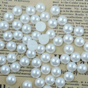 1000 peças Flatback Half Pearl Flat Back Acrílico Pearl Crafts DIY Scrapbooking 4 6 8 10mm253C