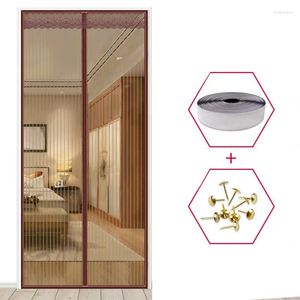 Curtain Magnetic Screen Door Net Anti Insect Mesh Mosquito Protection Magic Magnet Curtains For Doors Windows