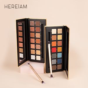 Eye Shadow Imagic 14 Color Eyeshadow With Brush Palette Matt Shimmer Soft touch Långvarig pigmenterad Brighten Natural Korean Cosmetics 230718