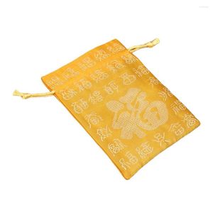 Jewelry Pouches Chinese Brocade Vintage Gift Drawstring Storage Coin Purse Bags Packaging Xmas Wedding Girls Organizer