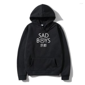 Мужские капюшоны Мужские попоттишшир Sadboys Yung Lean Sadbois Sad Stuff Vaporwave Эстетическая верхняя одежда Женщины толстые толсты