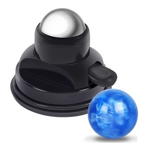 Massageboenar Rocks Mountable Ball Roller Suction Cup Cold Hand Hold Massager för Trigger Point Deep Tissue Body 230718