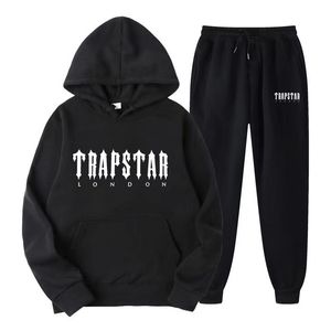 Trapstar nuova tuta sportiva uomo e donna autunno e inverno felpa con cappuccio tuta sportiva casual Stampa sciolta