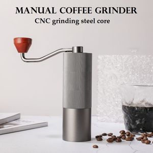 マニュアルコーヒーグラインダーマニュアルコーヒーグラインダーハンド調整可能なスチールコアバー