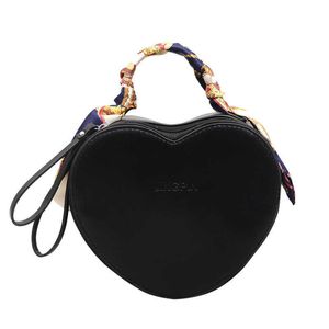 HOT Borsa a tracolla da donna alla moda a forma di cuore Borsa a tracolla da donna in pelle PU Borsa a tracolla da donna Borsa da donna Bolsa