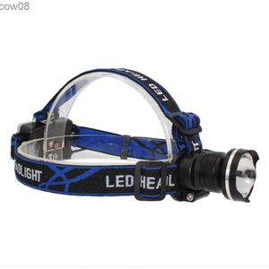 Headlamps 1000 Lumens D Headlamp XM-L T6 Zoom Headlight Front Flashlight 3 Mode Flash Light Lantern Power by 3 x 1.5V AA Battery HKD230719