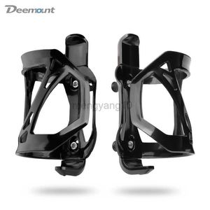 Vattenflaskor Burar Snabbmonteringscykelkokare Stand Rack 47G Plastic Road Bike Water Bottle Holder Cage vänster Höger sida MTB Tillbehör HKD230719