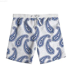 Men's Shorts Nowy moda print 3D Paisley bandana kobieta mężczyzn letnie plaż