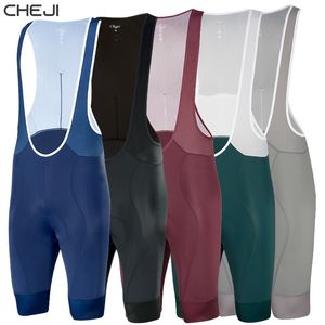 Pantaloncini con bretelle da ciclismo Pantaloncini con bretelle da ciclismo CHEJI Pantaloncini da bici da uomo con imbottitura in gel Pro Quick dry 230718