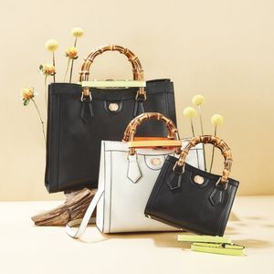 Clássica masculina marmont Diana Bamboo Bolsa transversal bolsa de viagem com alça de ombro carteiras de designer feminina de luxo com alça superior bolsa de couro genuíno bolsas hobo clutch