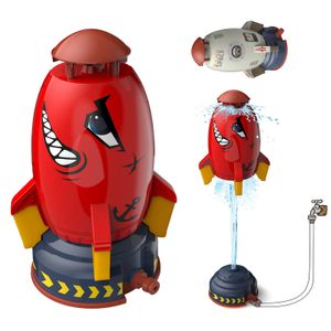Novel Games Rocket Er Toys Outdoor Water Pressure Lift Sprinkler Toy Fun Interaction in Garden Lawn Spray for Kids 230719