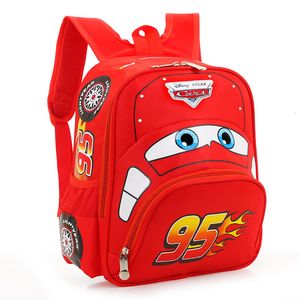 Borse da scuola Diseny Cartoon ragazzi auto bambini zaino borsa scuola materna bambini zaino di sicurezza studenti della scuola primaria 3-6 anni 230718