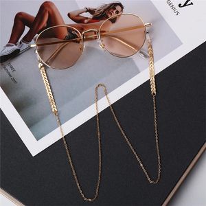 Eyeglasses chains Sunglasses Masking Chains For Women Acrylic Pearl Crystal Lanyard Glass Fashion Jewelry Wholesale 230718