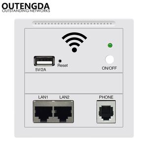 新しい802 11N 300Mbps埋め込みwifiワイヤレスルーターfor Le Inn in Wall Wireless Access Point Standard POE AC100-240V269F