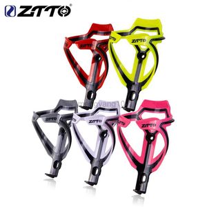 Gaiolas para garrafas de água ZTTO MTB Gaiola para bicicleta de estrada Tomada de água bicolor ultraleve plástico cinza rosa peça de bicicleta suporte para tambor de garrafa HKD230719