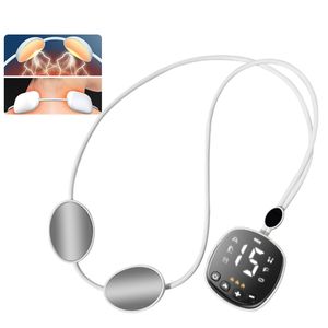 Andra massageföremål Pendant Neck Massager EMS Micro Current Pulse 15 Nivåer för armbenens axelavslappning Smärtlindring 230718