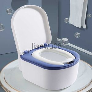 Potties Seats New Baby Simulation Kids Toilet Training Potty Chair for Girls and Boys for free potty brush x0719