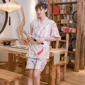 Women's Sleepwear Japan South Korea Couple Home Cotton Thai Style Foot Path Spa Han Sweat Bathing Suit Unisex Large Size Customized For You