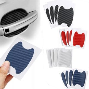 Car Door Sticker Carbon Fiber Scratches Resistant Cover Auto Handle Protection Film Exterior Styling Accessories new317t