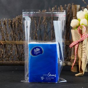 Rensa självhäftande tätning av plastpåse 5x7cm 1000pcs lim remsa återförslutbara små poly lucency väskor klara plast smycken packa233j