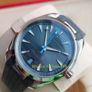 Relógio masculino com discagem de 41 mm 220.12.41.21. Relógio masculino de maquinaria automática Safira Precisão Aço Borracha Pulseira Cônica Escala de Tempo Luz Noturna