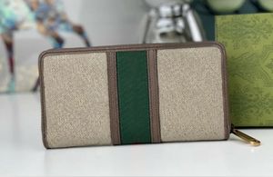 Carteiras de designer de couro longo e curto estilo titular do cartão de crédito com zíper embreagem Coin Purse carteira de marca com caixa e número de série