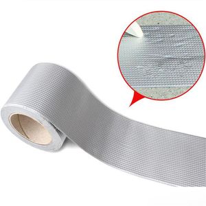 5mx5cm Strong Aluminium Foil Butyl Rubber Repair Sealing Tape Pipe Glass Floor Roof Window Wall Waterproof Adhesive Sealer Q190610287E