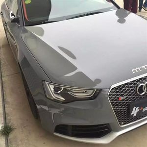 3 Layers Cement Grey High Gloss Vinyl wrap Like 3m cement ultra Glossy cement Car Wrap coat skin with Air Size1 52 20M Roll 233R
