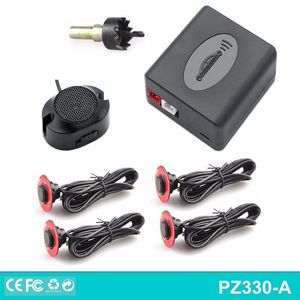 Original 16 5mm sensor Mini Simple Parking Sensor med Switch Car Reversing Four Sensors Multiple Color Drill 16mm DC 12V PZ200-XK270I