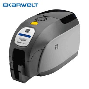 Zebra ZXP Series 3 CN Dual-sided PVC ID Card Printer zxp3 double sided printer with two 800033-340CN ymcko color ribbons2342