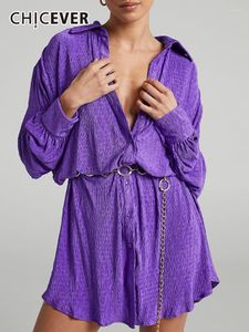 Женские блузкие блузки чисевер Тунические рубашки для женщин отволовая с длинная грудь односпальная сплайская сплайсная цепь повседневная блузка самка