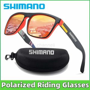 Outdoor Eyewear New 6 Colors Shimano Polarized Glasses for Men and Women Outdoor Sports Hiking Classic Glasses Cycling Fishing Uv400 Sunglasses