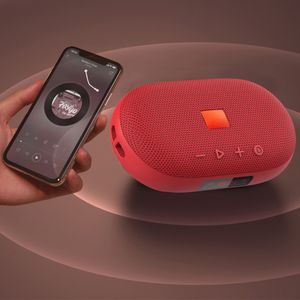 Taşınabilir fiş Hoparlör FM Radio Outdoor Playback Tune3 Kablosuz Bluetooth TFT Kart Spor MP3 çalar