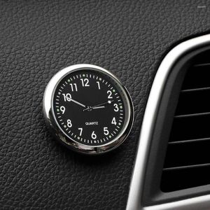 Zegary stołowe Mini świetliste samochody samochodowe Wewnętrzne stick-on Mechanic
