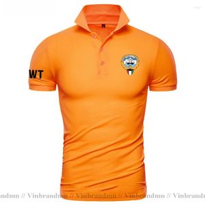 Мужские рубашки T Kuwait Kuwaiti Fashion Polo Men Classic Brand Shirt Flag Design Est Pure Cotton Nation Tops Al-Kuwait KWT