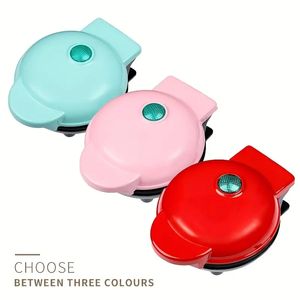 1PC Heart-shaped Waffle Maker Mini Home Bread Maker Crepe Maker Mini Bakery Cake Waffle Maker Sandwich Breakfast Maker Teacher's Day Thanksgiving Halloween