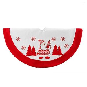 クリスマスの装飾家の装飾パターン刺繍ツリースカート