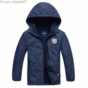 Coat Brand Spring Windproof and Waterproof Wool Baby Jacket Children's Coat 3-14 Year Old Children's Clothing Z230719