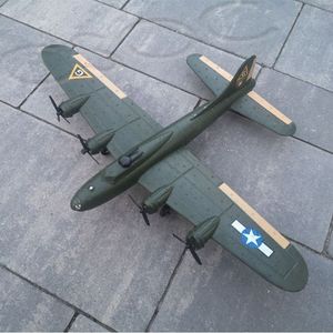 Flygplan Modle CSOC fjärrstyrd med ljus B17 B16 F22 Drop Resistant Fixed Wing Glider Foam RC Airplane Planes 230719