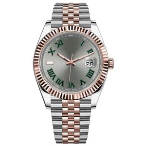 Orologio da donna Date Just Mechanical Automatic Diamond Roman Digital 36MM m126rbr New ZP Factory Sapphire Waterproof Designer's Watch Orologio meccanico impermeabile