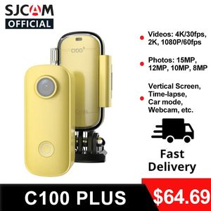 スポーツアクションビデオカメラSJCAM C100プラスミニアクションカメラサムカメラ4K 30FPS H.265 NTK96675 WIFI 30M防水スポーツDVカメラWebCam 230718