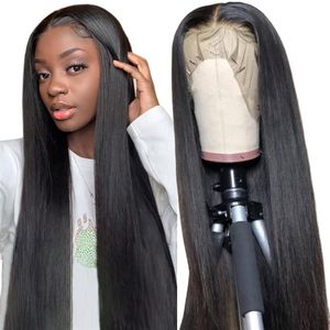 Silk Top Human Hair Wigs Spets Front Human Peruansk Striahgt Silk Base Wig For Women Dorisy266s