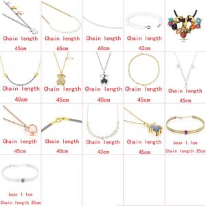 2021 new style 925 silver fashion classic diy cute animal atmosphere ladies fashion necklace whole factory direct s275d