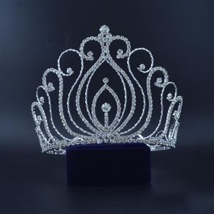 Große, hübsche Kronen für Schönheitswettbewerbe, Auatrian-Strass-Kristall-Haarschmuck für Party-Shows 024323316
