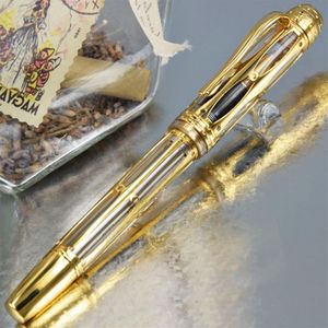 Pure Pearl Pope Julius II Roller Top Çeşme Kalem Yüksek Kalite Klasik İçi Boş Çıkış Namlu Yazı Yazı Ofis Tedarik Lüks STA2682